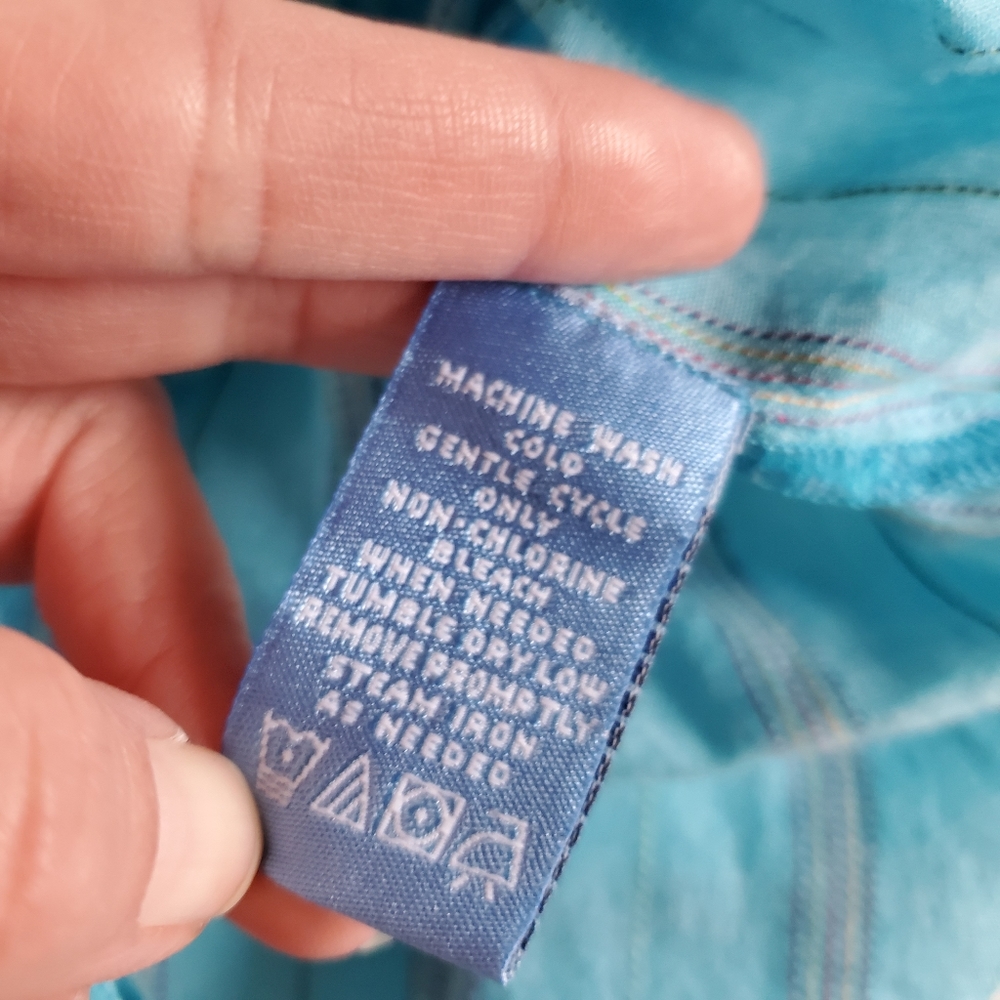 Evan Picone Button Down Tunic Size Xl - image 5